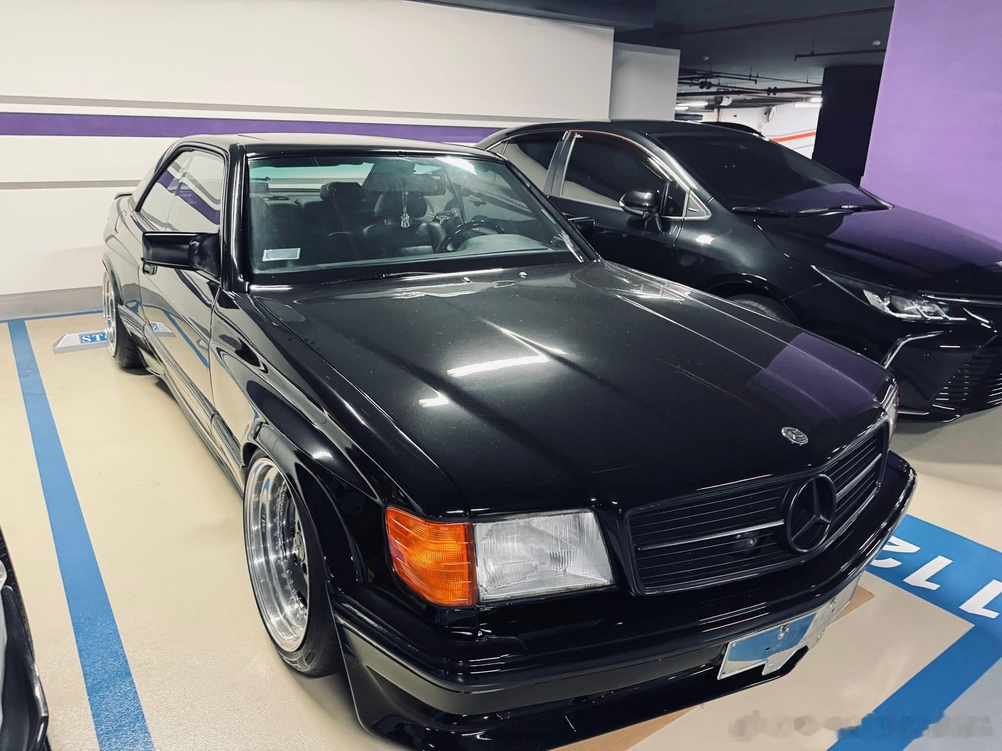 台湾老车🇩🇪Benz C126 AMG Wide Bady[照相机] ​​​