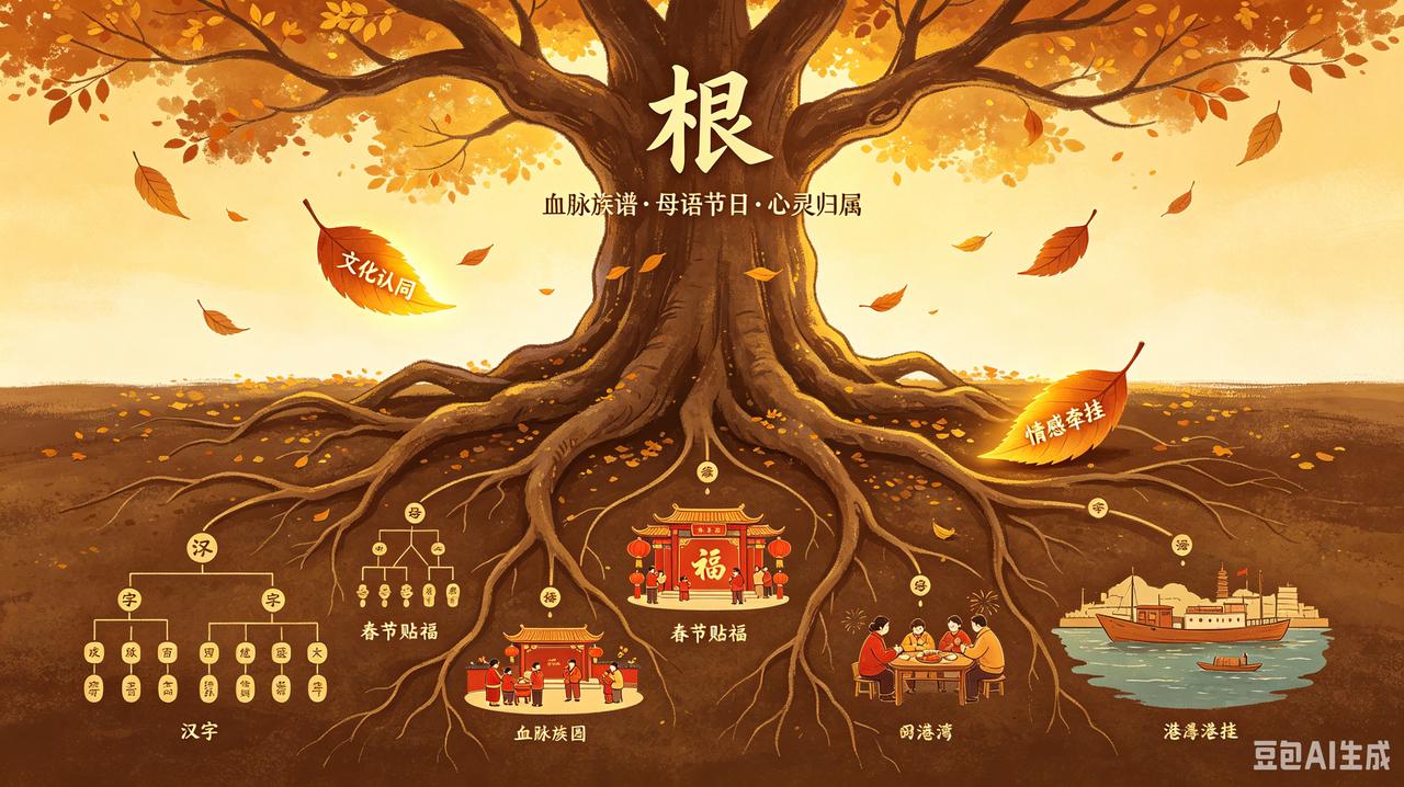 中国人都说落叶归根那什么才是根“根”是血脉与族谱，是母语与节日味道，更是让你心安