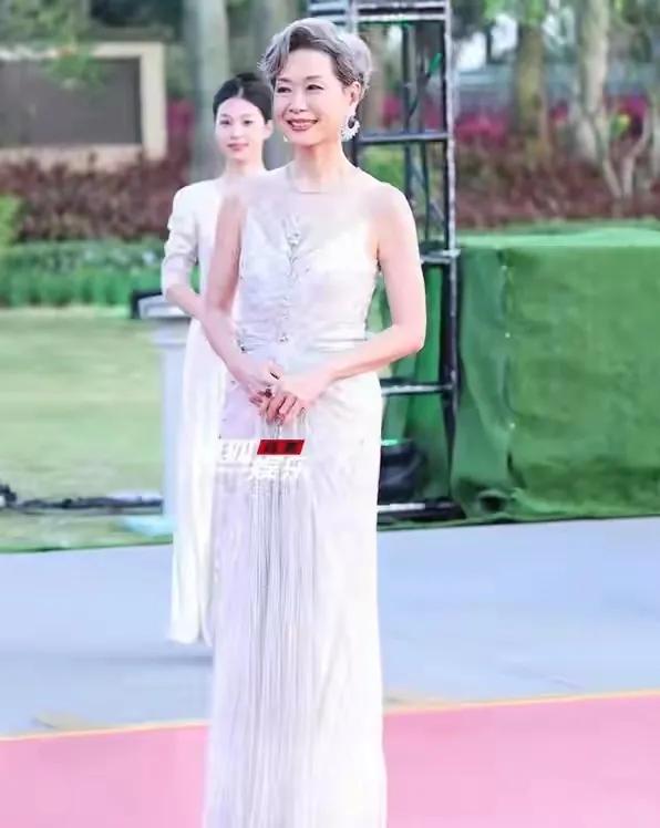 最美竟然还是白发叶童，岁月沉淀之美。叶童美在姿态，美在笑容，美在气质，美在整体。