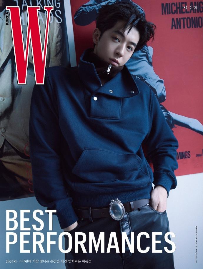 W KOREA 10月刊封面人物 南柱赫
