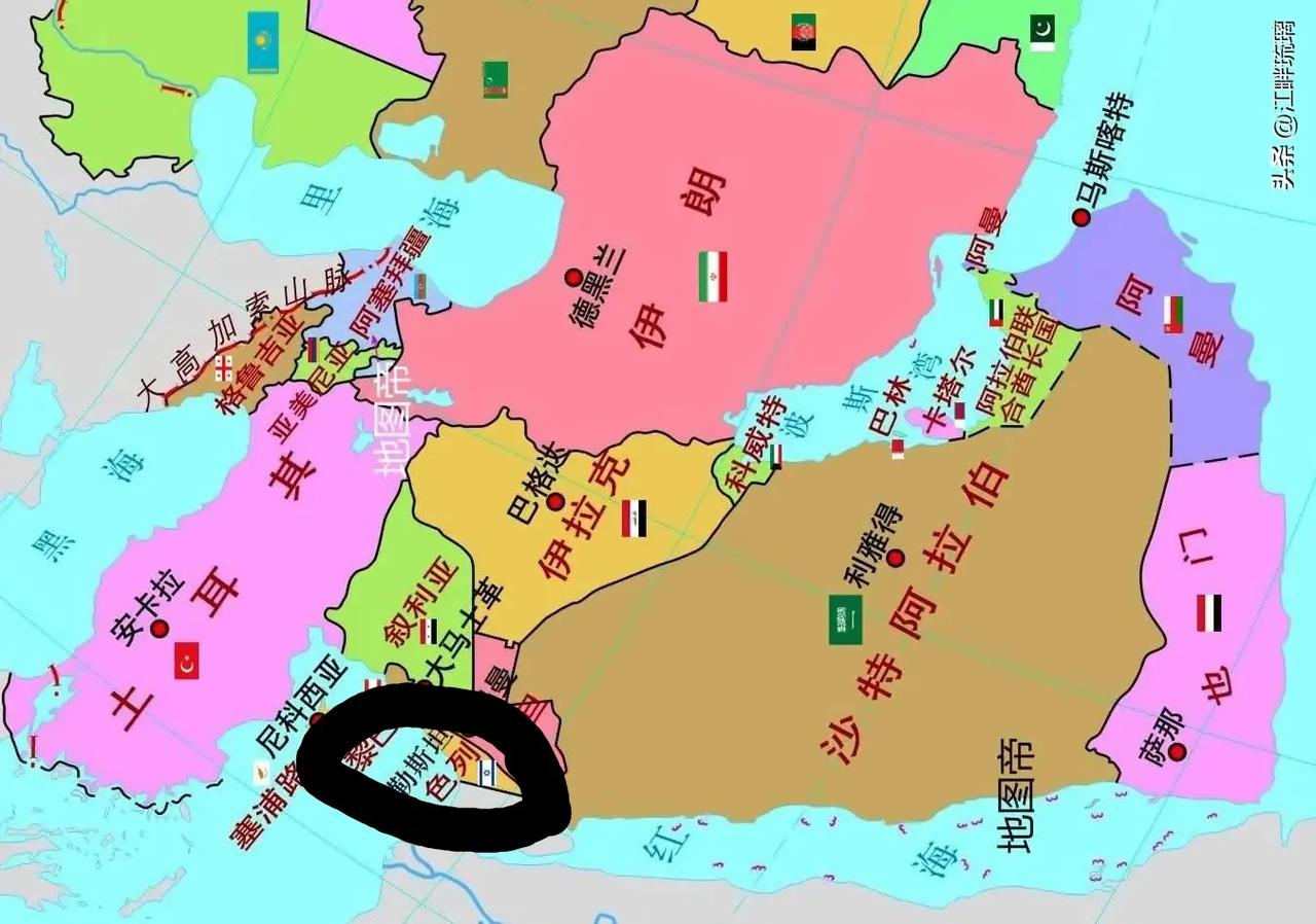 以色列问题就像是整个中东伊斯兰世界的痔疮，它是二战时期在西方列强的作用下强加给中