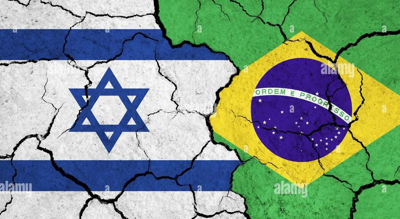 突发！！鉴于与以色列紧张关系的不断升级，巴西驱逐了以色列大使。。(信息来源推特)