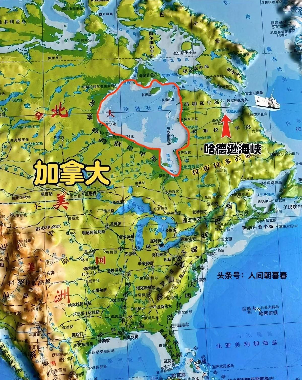 加拿大国土第二，998万平方公里，听着就震撼。可你细看地图，发现没？这地盘里头藏
