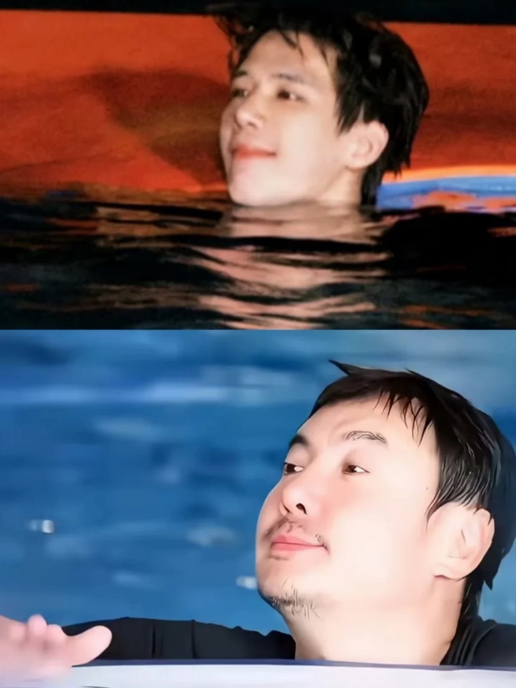 老王哥和老腾哥的区别这个角度也太可爱了吧哈哈哈哈哈哈 