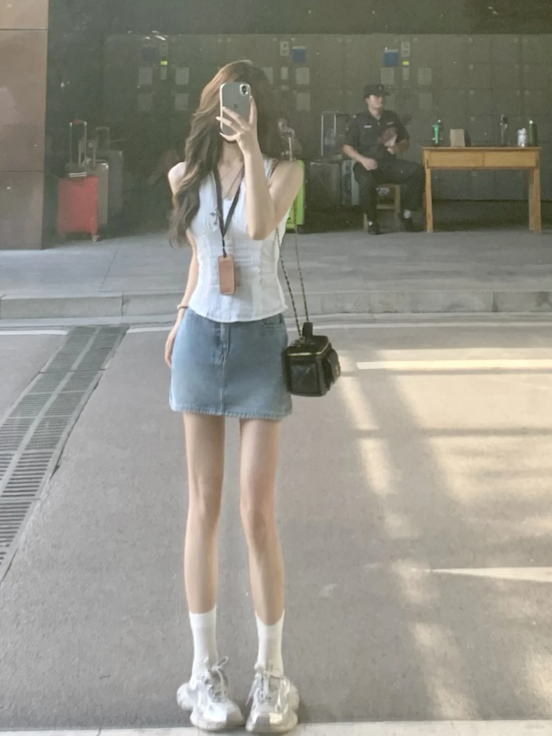 上班穿搭！也太瘦了哦~