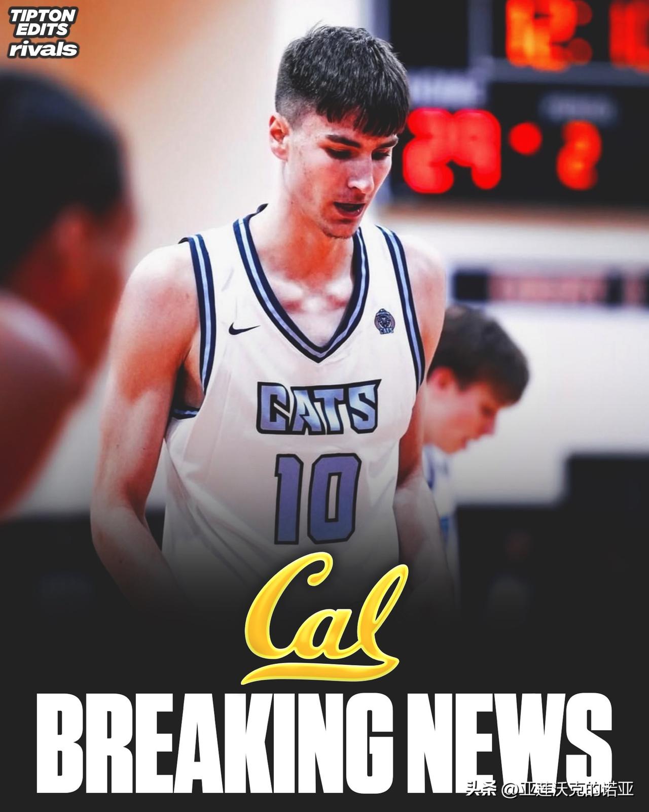 TOP50四星内线Nicolas Mitrovic将跳级至2026届招生 承诺加