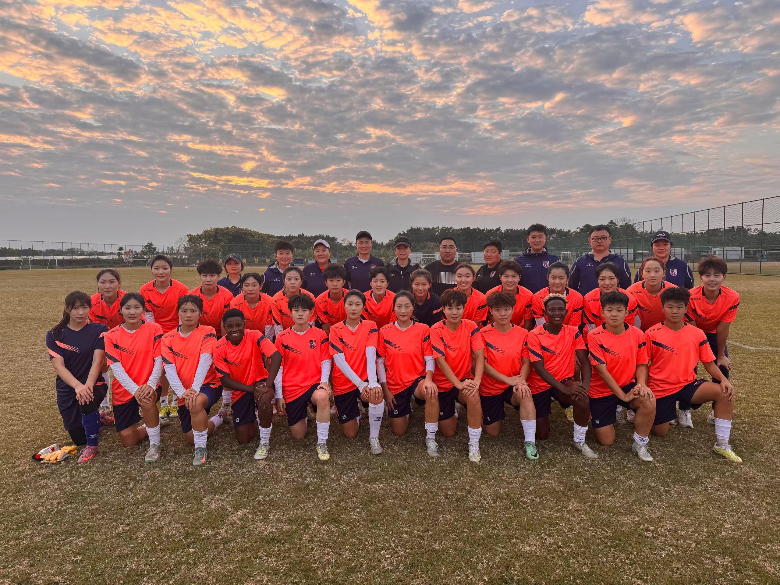 辽宁女足加油好好备战，期待新赛季