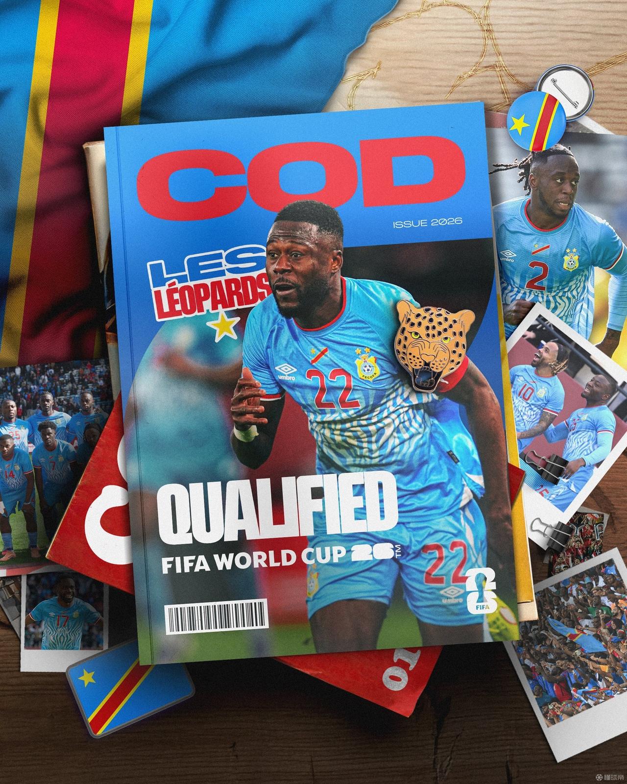 凭着前曼联球员图安泽贝的进球，刚果民主共和国1-0战胜牙买加，进入到了世界杯，而