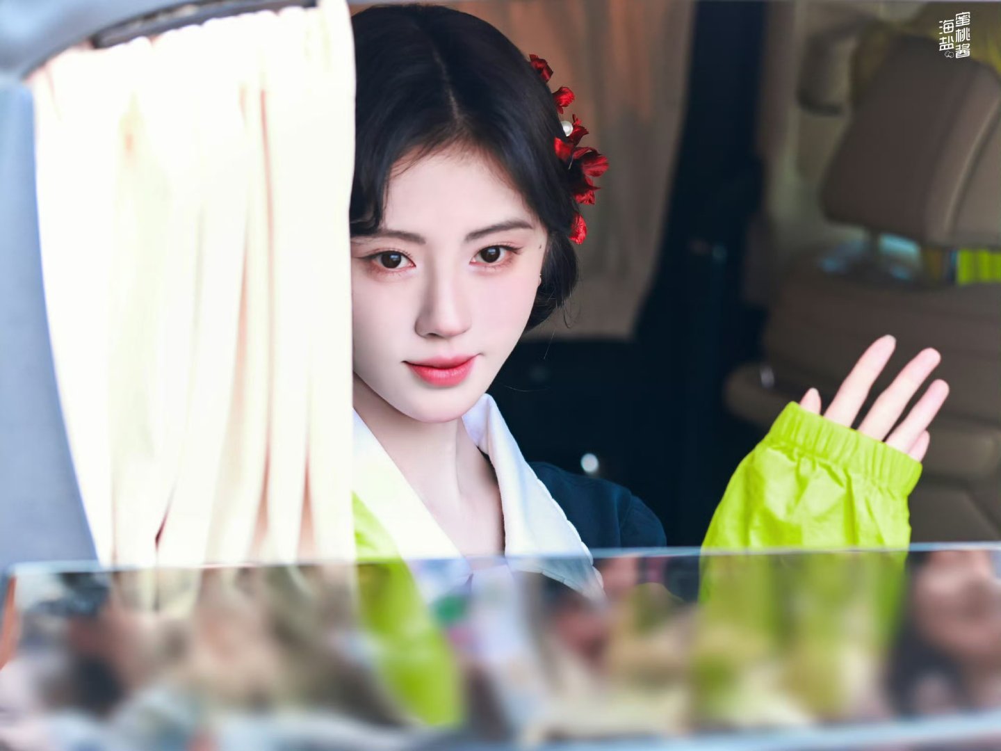 鞠婧祎 jjy鞠婧祎恩雅赛博吉他全球代言人 jjy鞠婧祎阿黛 我很满意我自己