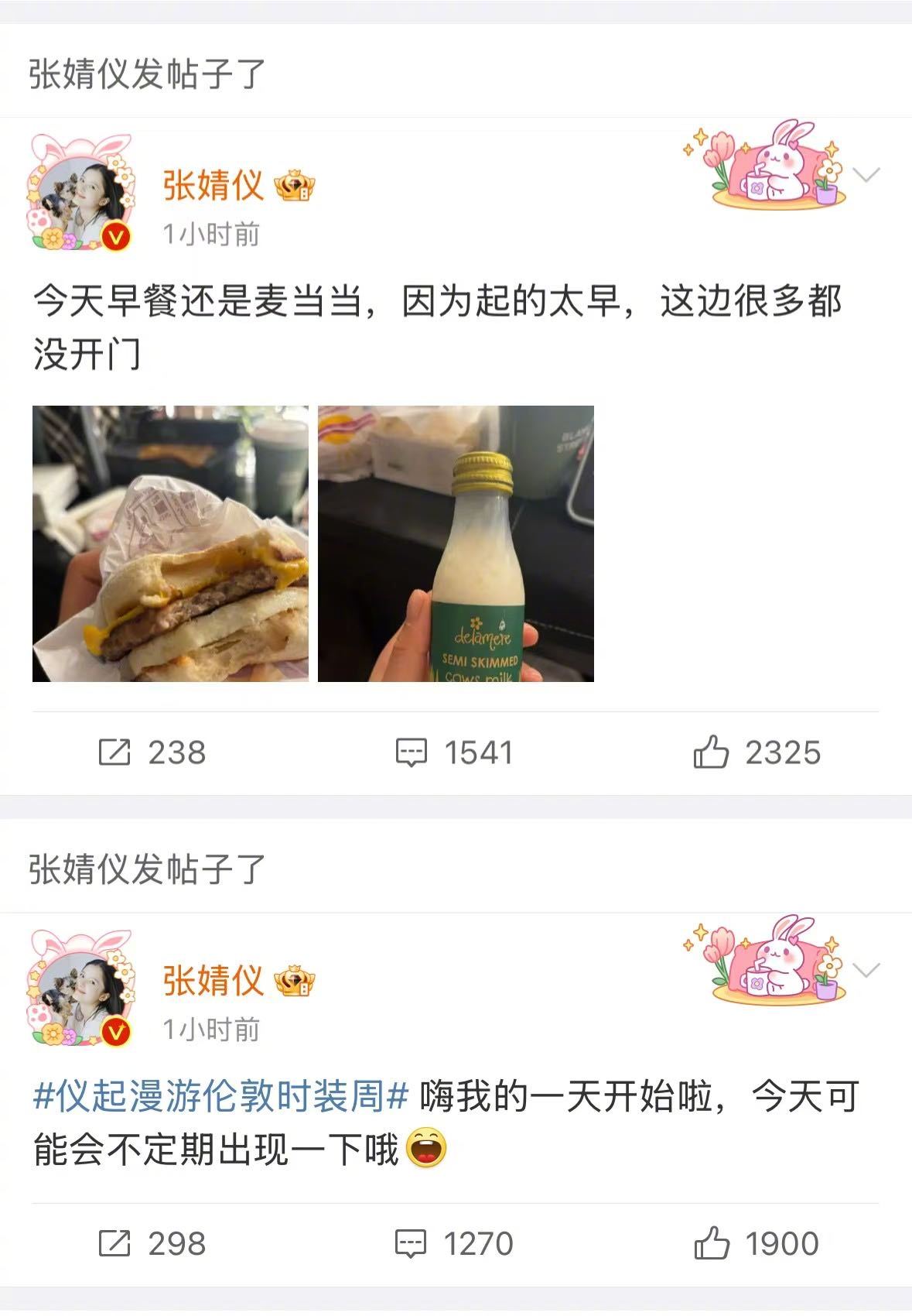 张婧仪我的电子闺蜜  张婧仪好像我那出国的闺蜜  看 时装周不定时 “播报” 行