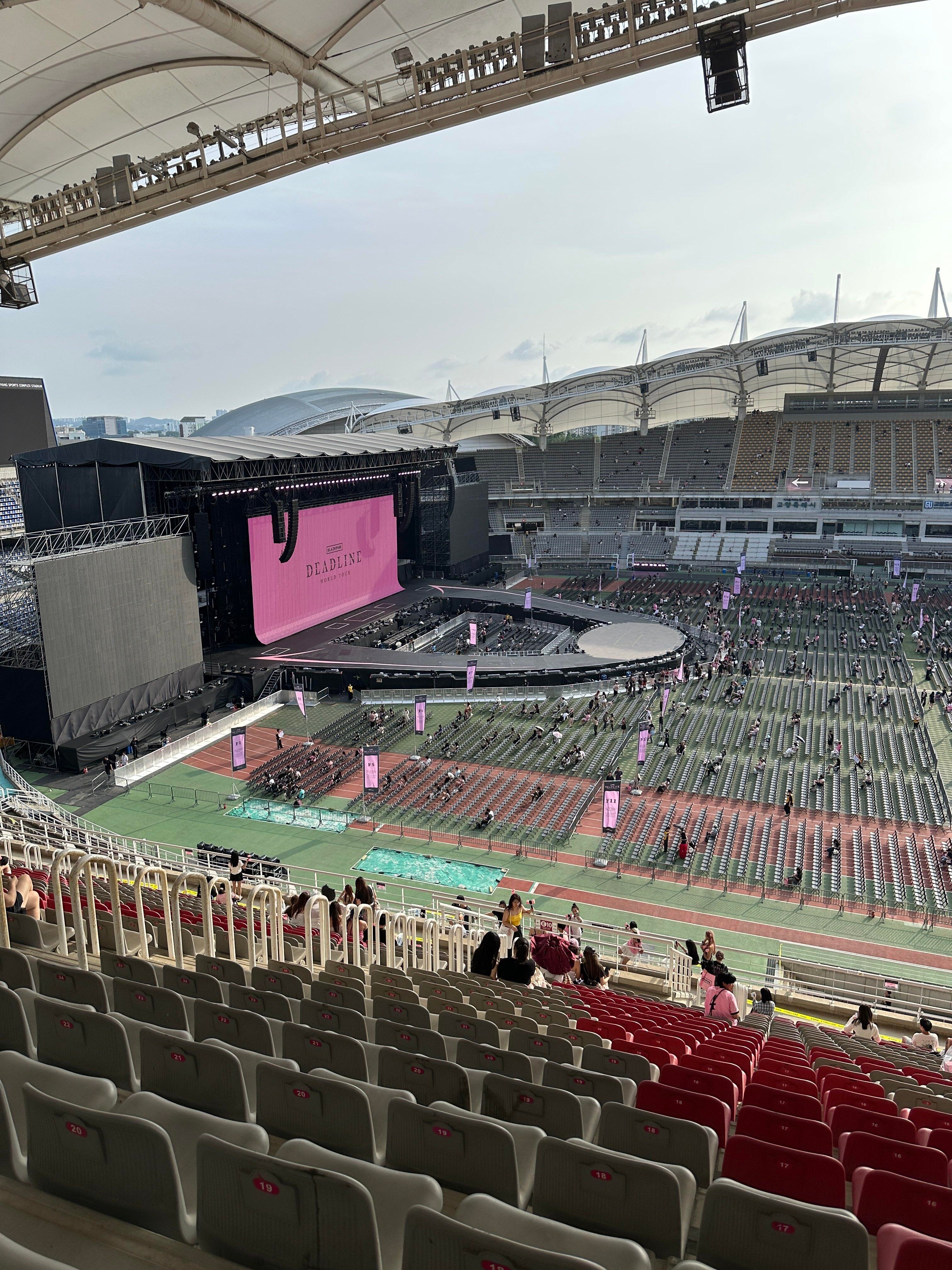 BLACKPINK高阳首场演唱会舞台预览 ​​​