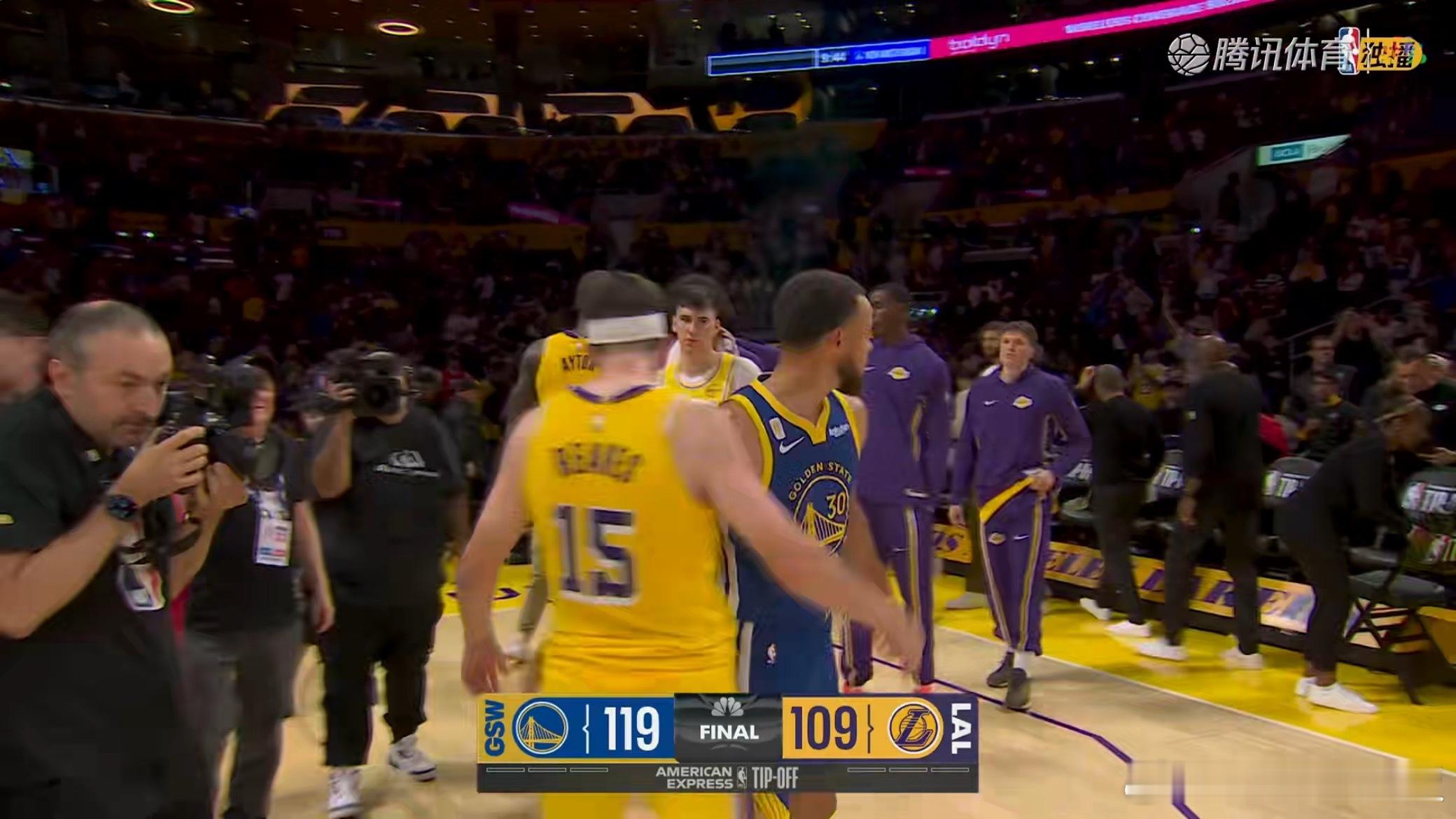 湖人揭幕战109-119不敌勇士，有什么想说？勇士vs湖人 ​​​