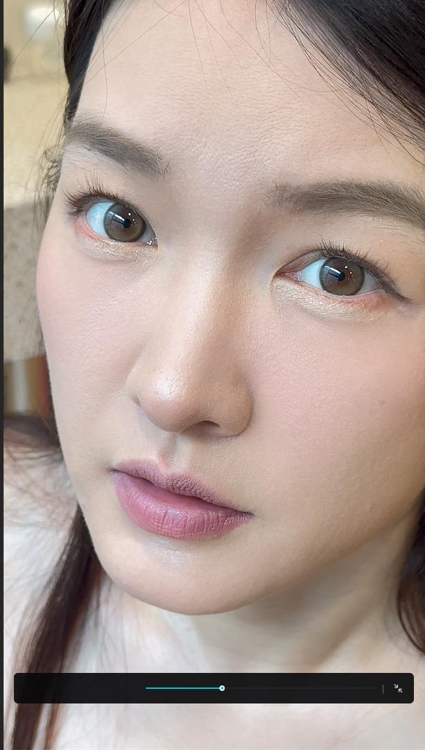 芬芬帮我原相机拍的视频截图，这个假睫毛真！好！看！ 