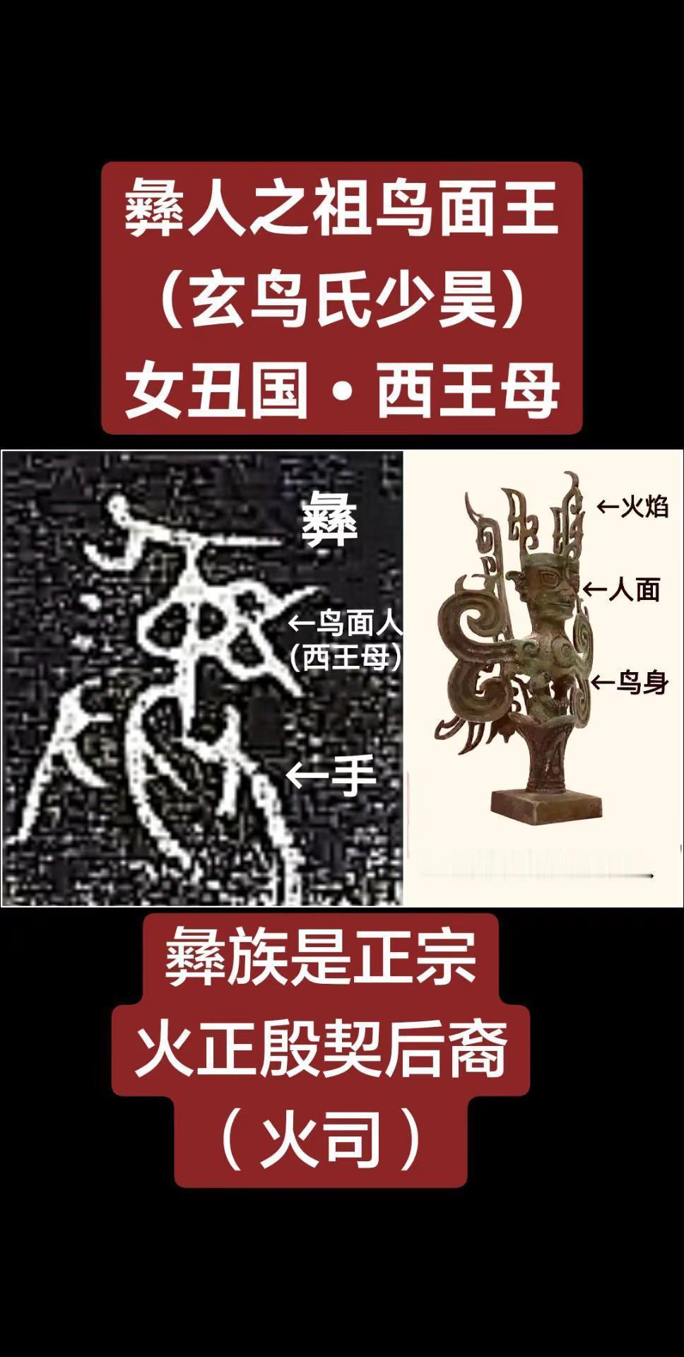 彝族是正宗殷人后裔，火正司徒（火司）