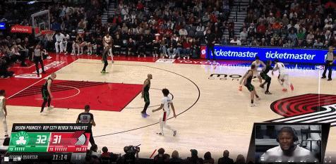 这也吹？裁判这么不待见杨瀚森？
在今天NBA常规赛开拓者对阵凯尔特人的第二节比赛