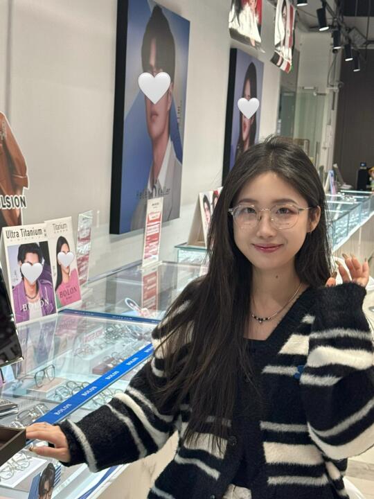 佛山禅城！！方圆脸终于配到满意的眼镜！！