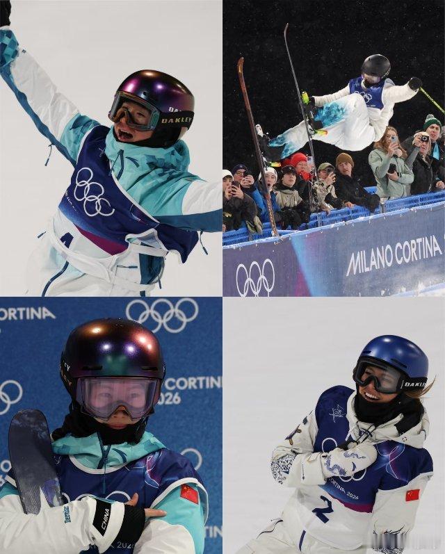 谷爱凌第二滑86.50分悬着的心终于放下！首滑意外摔倒，第二滑谷爱凌立刻找回状态