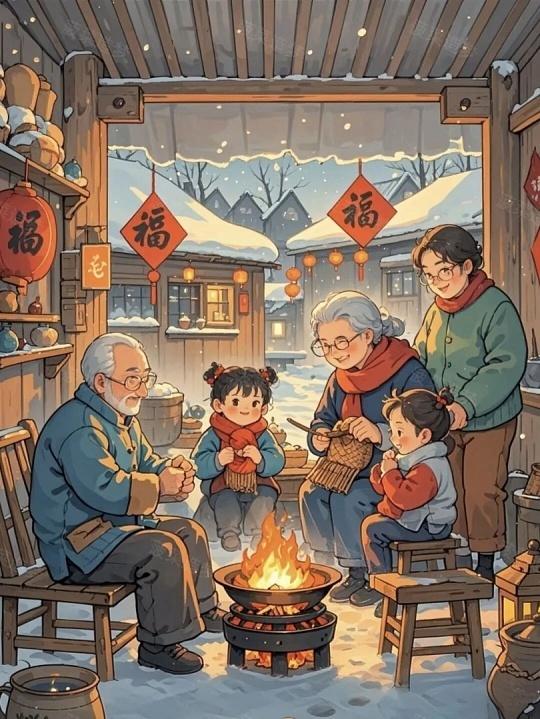 那一刻我明白，新年许愿要陪的人，从来不是抽象的“谁”，而是那些被日常匆忙折叠起来