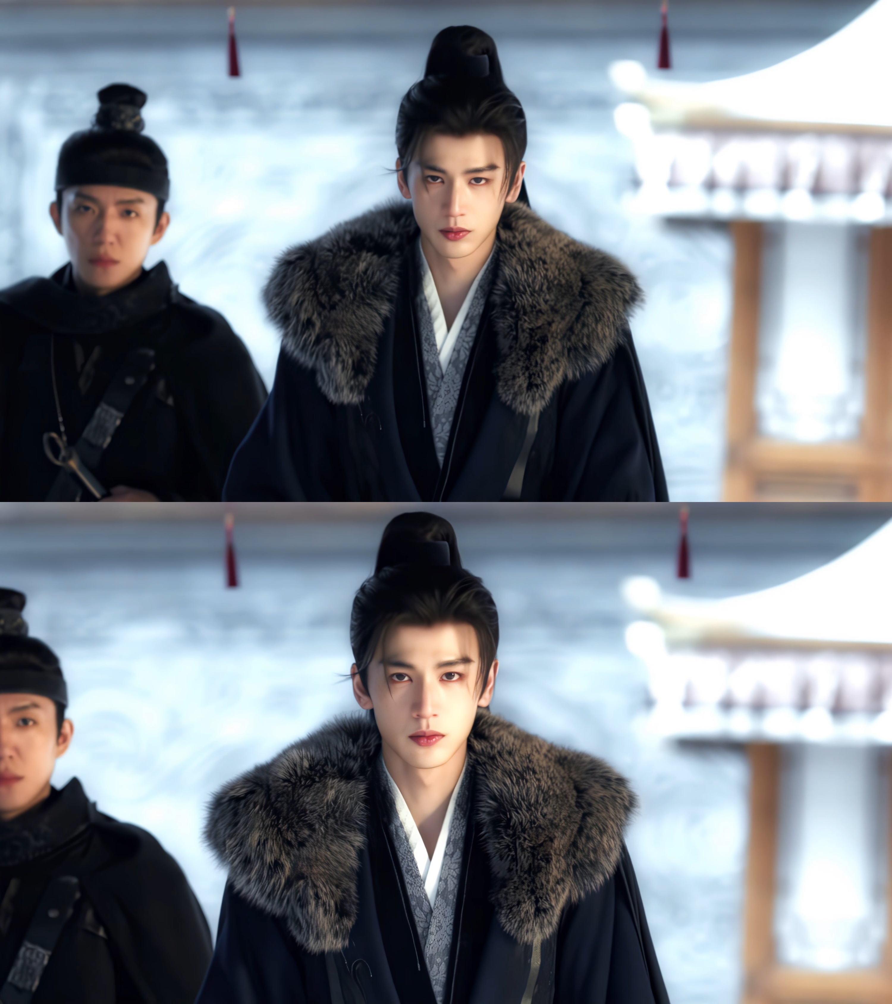 高马尾侯爷 太权威了！！张凌赫逐玉