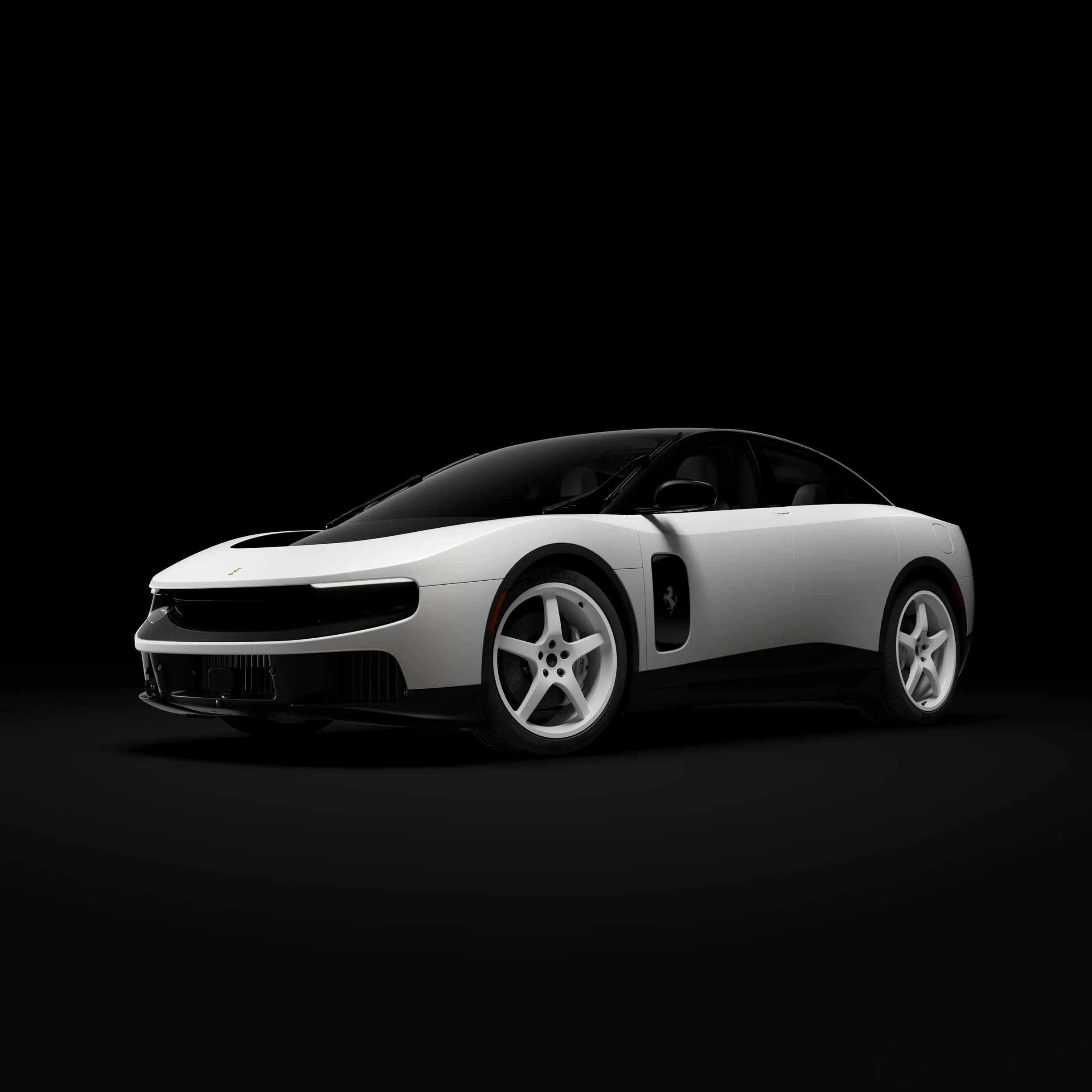 玩溢价，还得看意大利老钱。法拉利Luce 的首台量产车，代号 Chassis 0