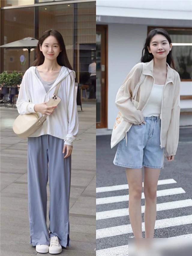 夏季除了T恤，劝你试试“杏衫”

一、先认识一下杏衫
杏色上衣，开衫，针织衫
1