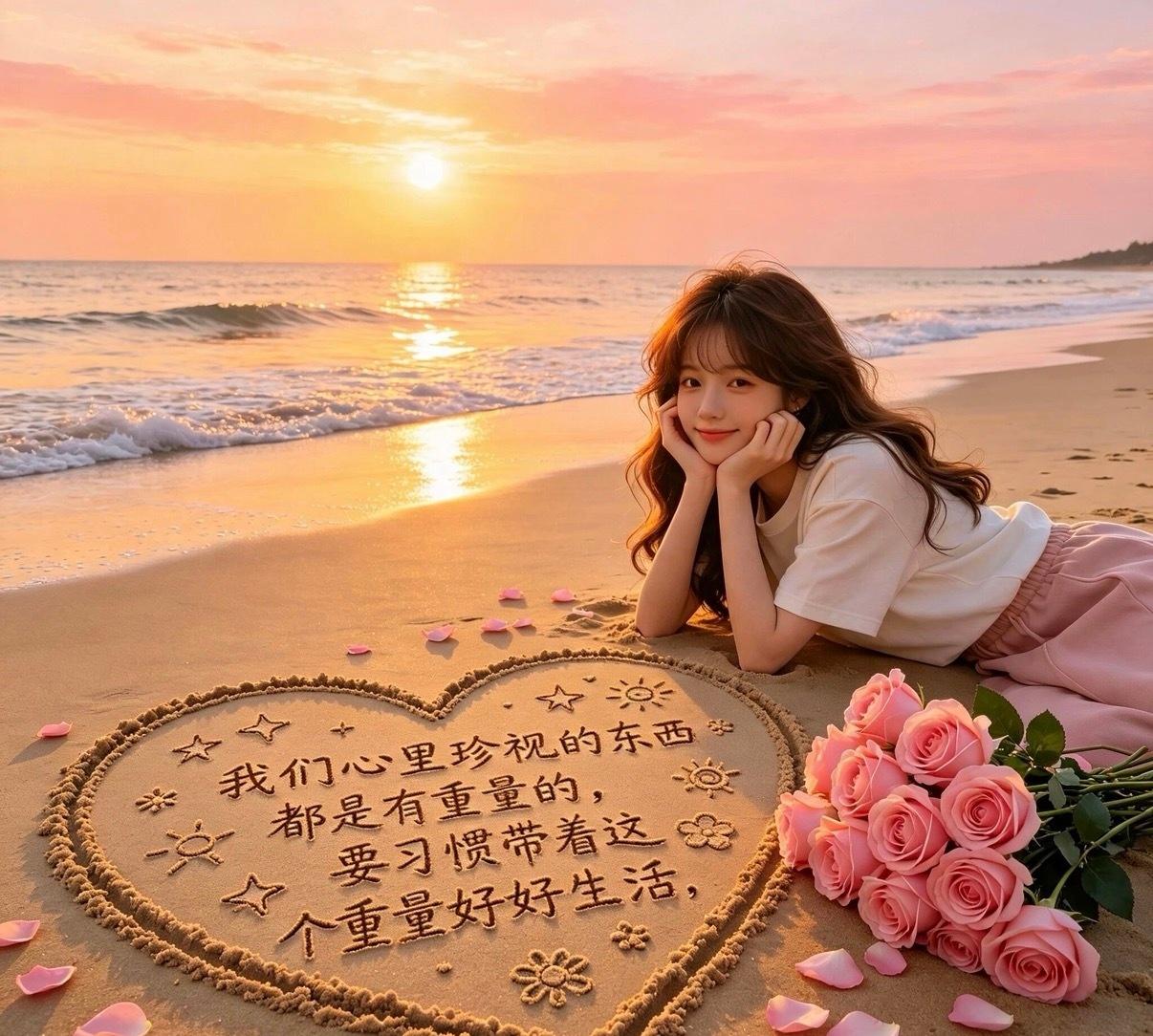 我们心里珍视的东西都是有重量的，要习惯带着这个重量好好生活。 ​​​