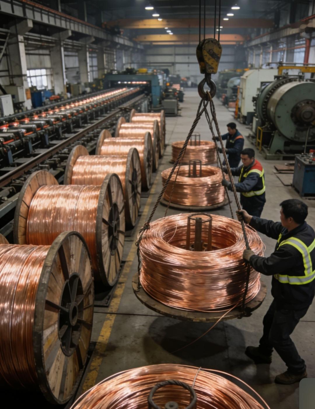 铜价破10万/吨，华东电缆厂操作引争议：囤货赶单却让员工“待命领1千”？
 
2