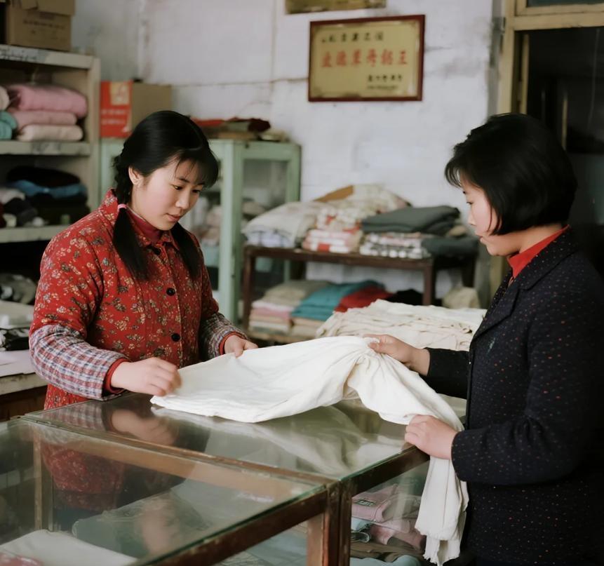 1953年，一个女红军在供销社扯布，被老战友一把抓住胳膊：桂英？你还活着！你男人