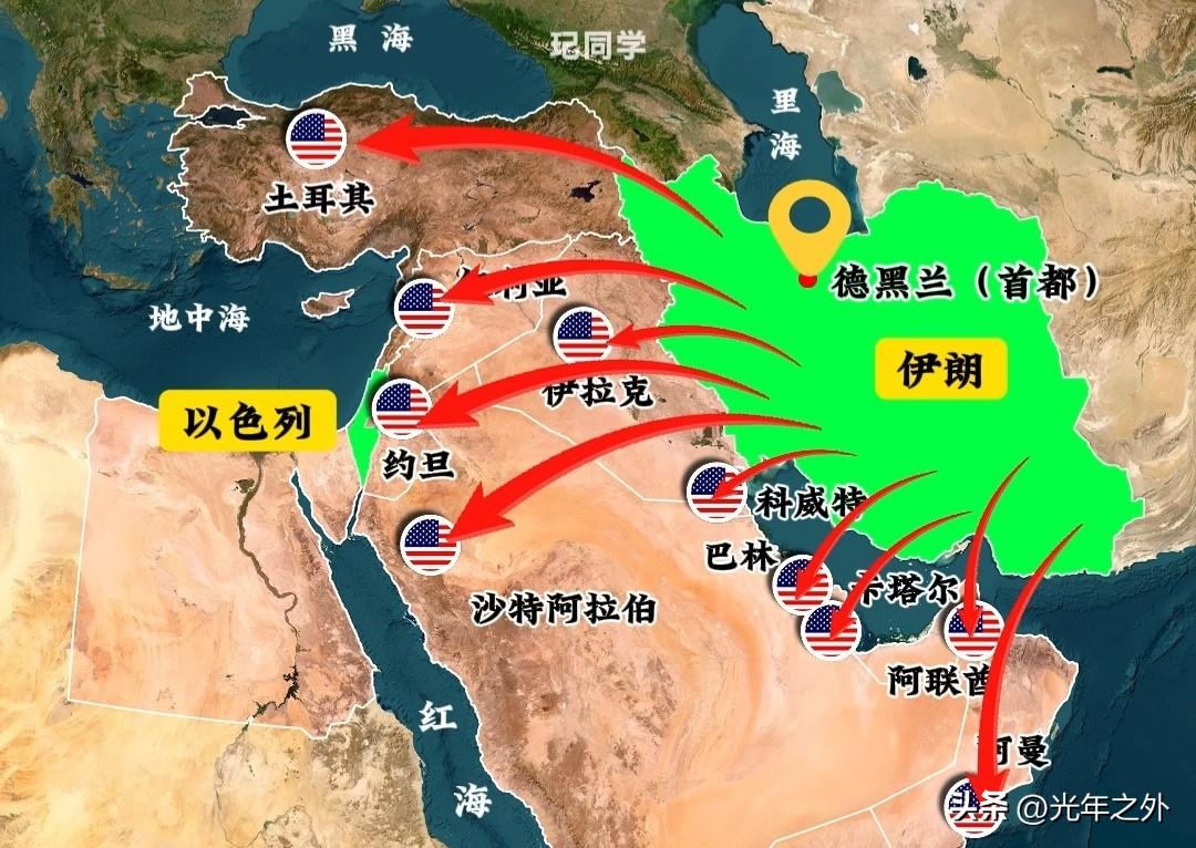 中东六国联手亮剑，地缘冲突再添火药
 
2026年3月25日，沙特、卡塔尔、科威