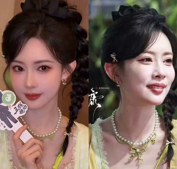 孟子义每次发照片都会大磨皮一番 