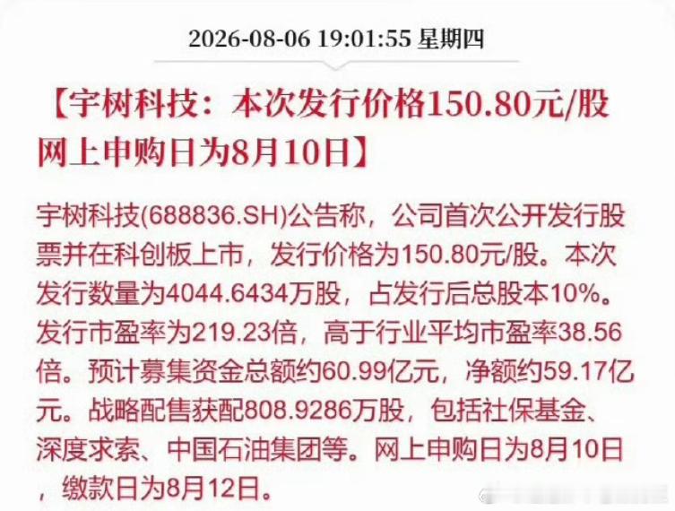 宇树科技中签率中一签缴款：7.54万元。市场乐观预估：首日+200%，对应股价4