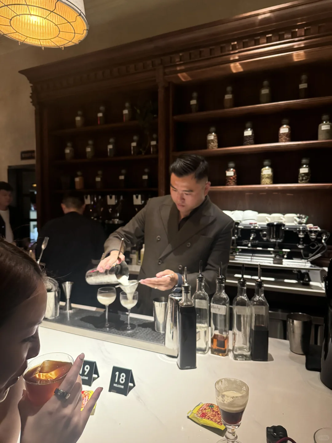 陆家嘴咖啡节期间收到了一些照片