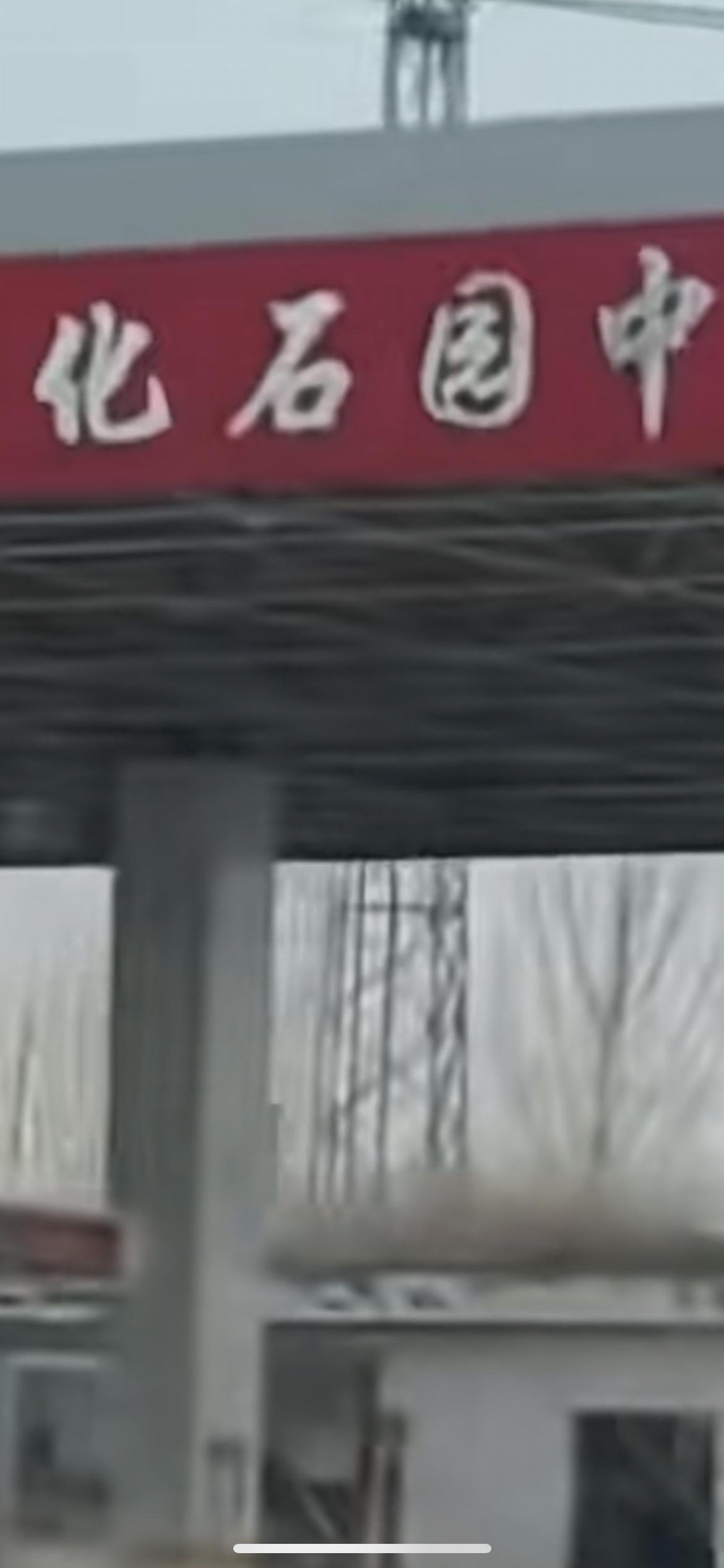 加完油才发现，这不是中国石化！顾客曝光“中园石化”太像“中国石化”，“我还纳闷油