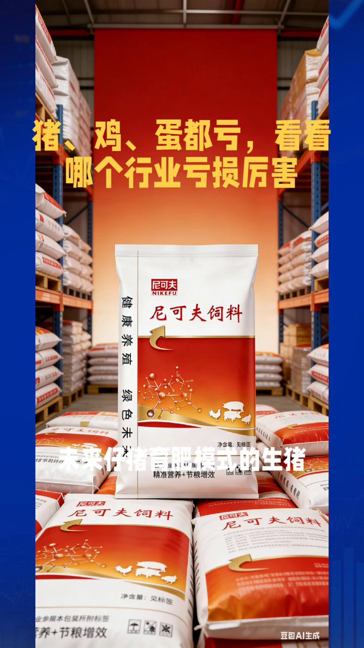 猪、鸡、蛋都亏，看看哪个行业亏损厉害？
3月27日，国家发改委公布3月第4周猪料
