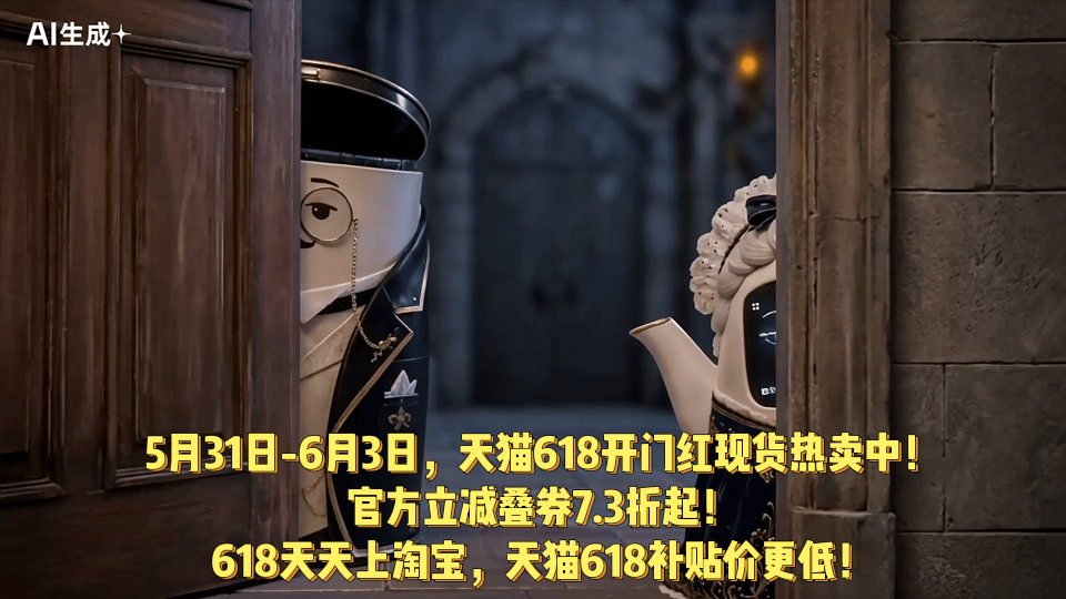 天猫618大牌脑洞价到 天猫618AI猫斯卡 救命！我这次真的被天猫618的AI
