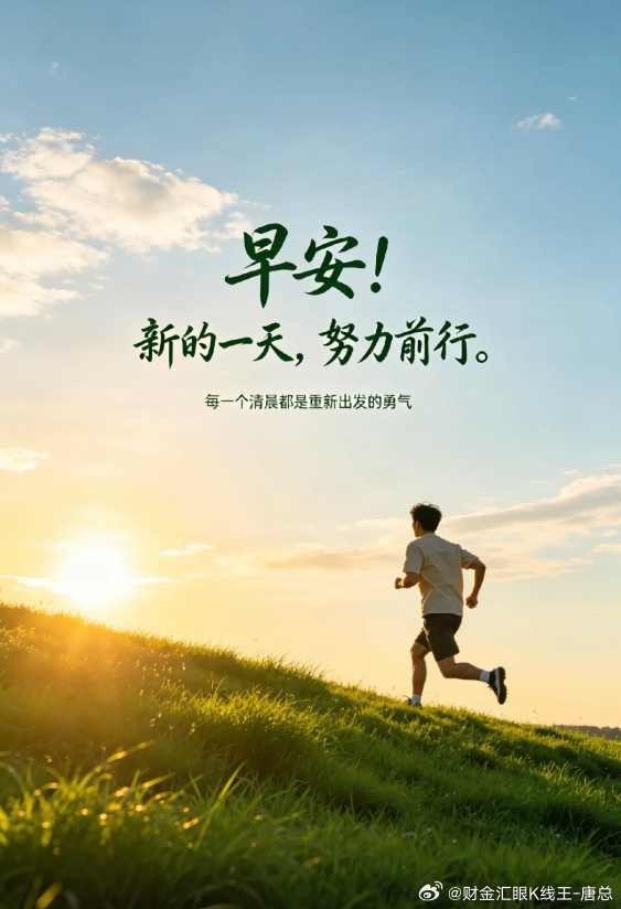 早安！新的一天，我们继续前行财金汇眼k线王-唐总 黄金 金价