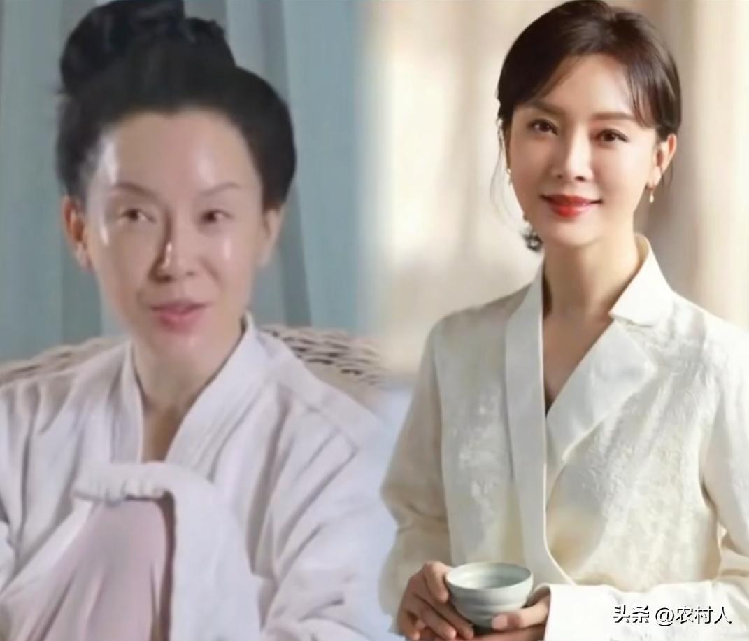 第一次看到陈数素颜，真没有认出来。原来她是个小眼睛，素颜还不如我老婆好看。就这个