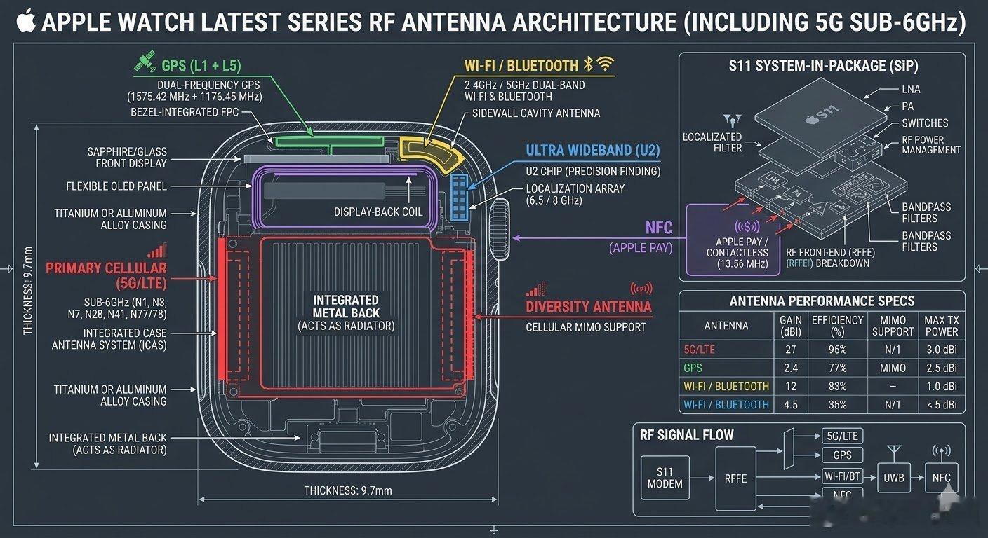 你的智能手表会全天候向你的手腕发射射频脉冲。就在你的桡动脉上方。这条动脉负责将含