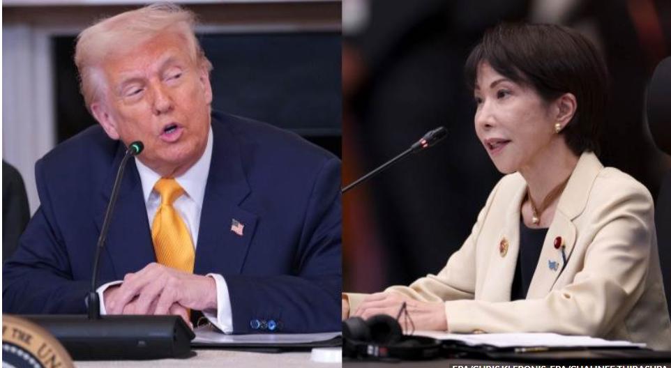 特朗普祝贺高市早苗就任日本首相 称其将成为“伟大的首相之一”
美国总统唐纳德·特