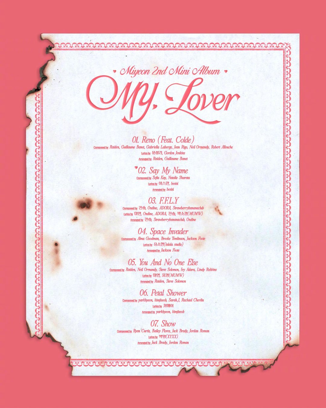 【Twi】i-dle MIYEON 2nd Mini Album [MY, Lo