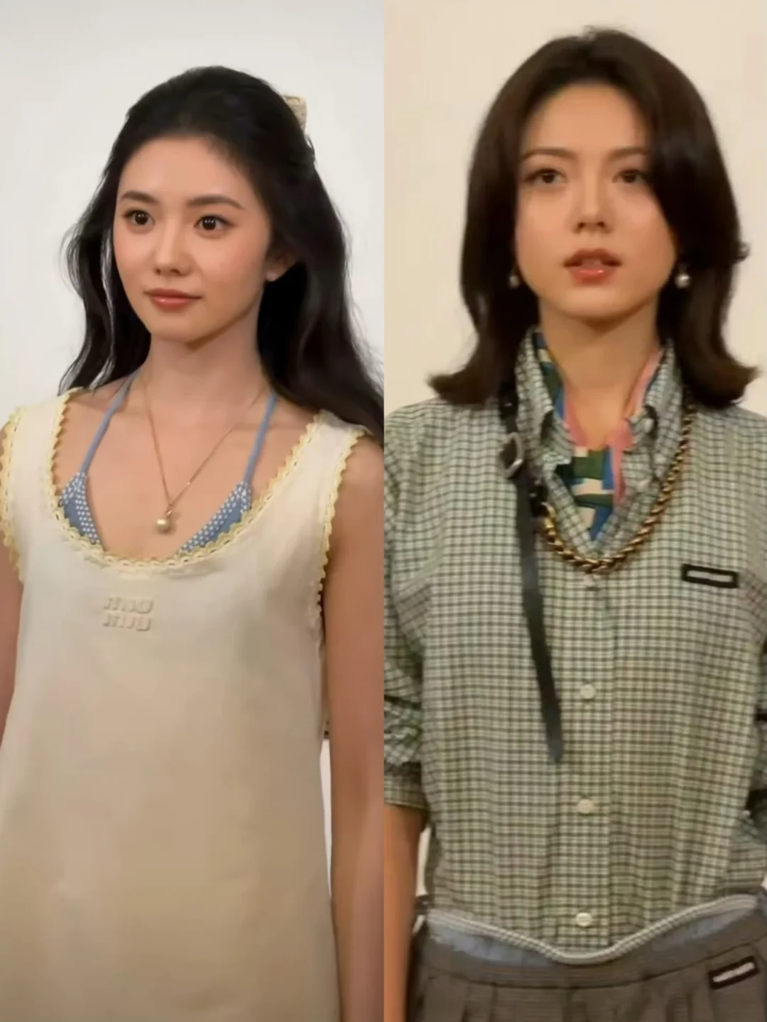 今日份两位明媚的Miumiu Girl🌞