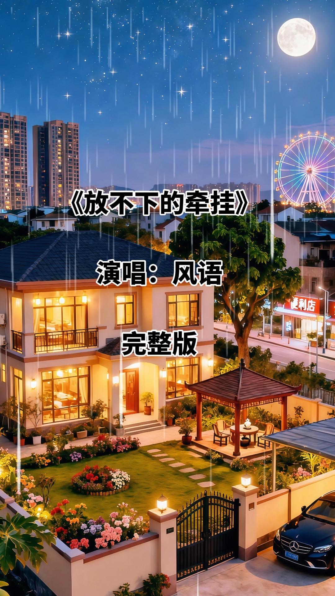 风语的《放不下的牵挂》，以细腻歌词勾勒出跨越时光的思念。“风雨送别”“路口等候”