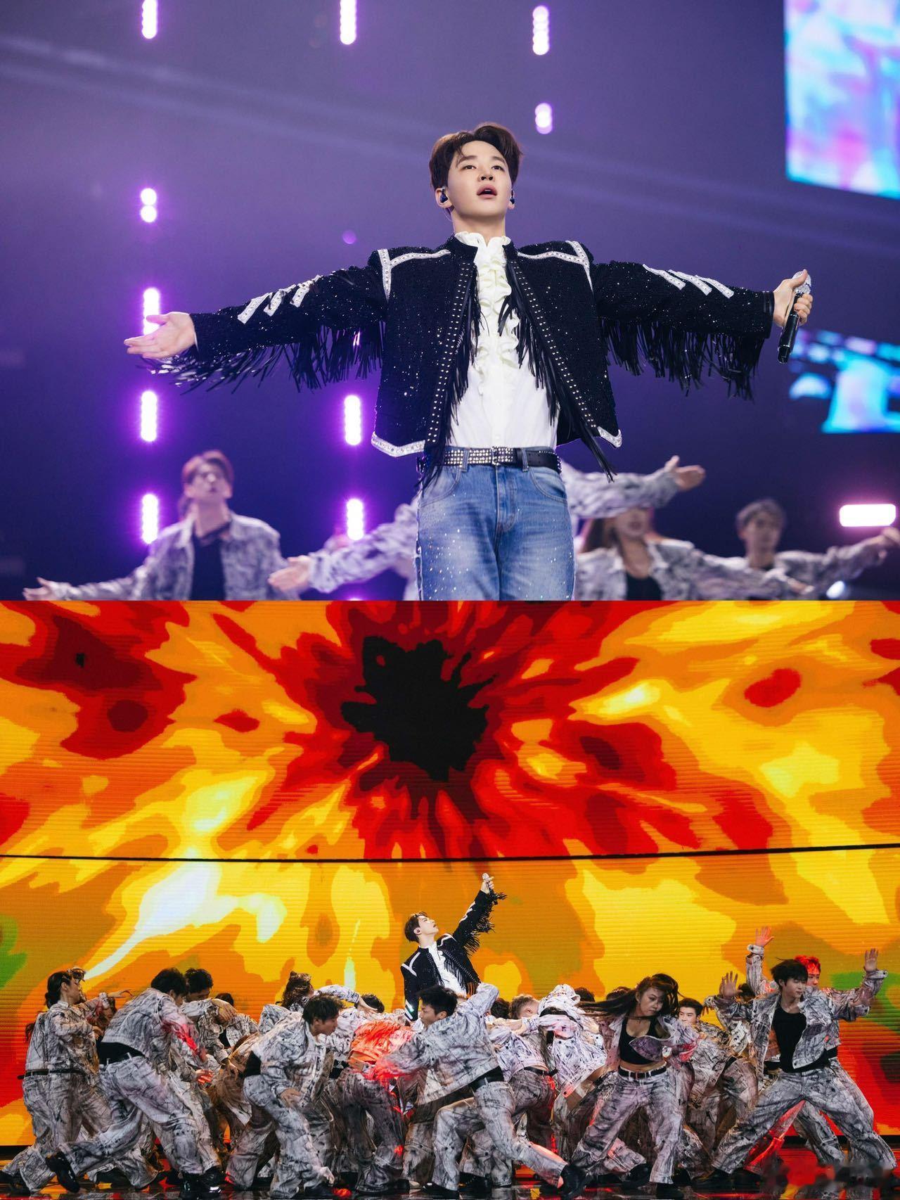 刘宪华嗓子唱哑了为了舞台拼到嗓子沙哑，这份热爱和敬业真的太戳人了，一定要好好休息