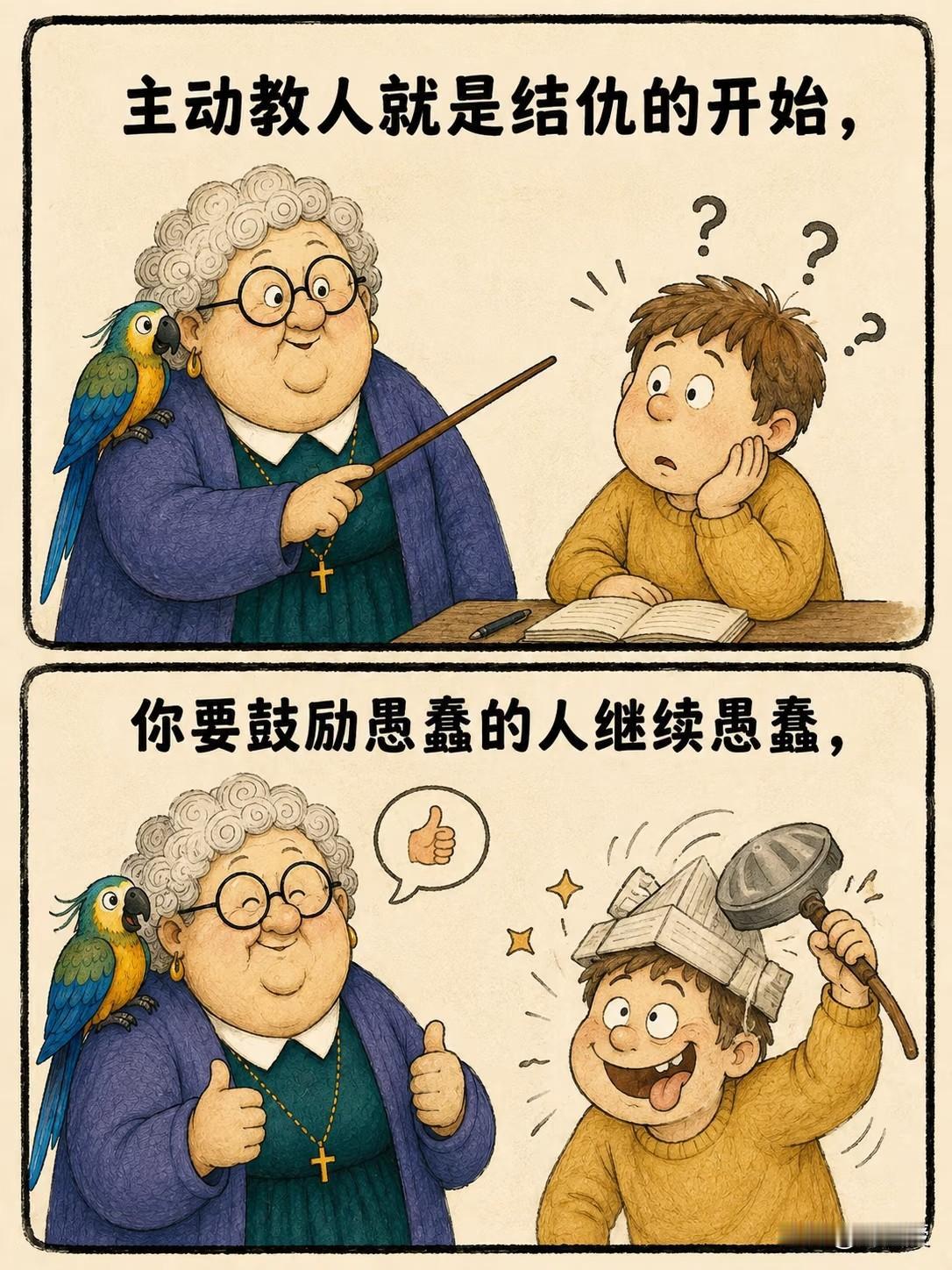 认知才是人与人之间最大的差别
年纪越大，越不敢随便同情一个人
你以慈悲看天下，天