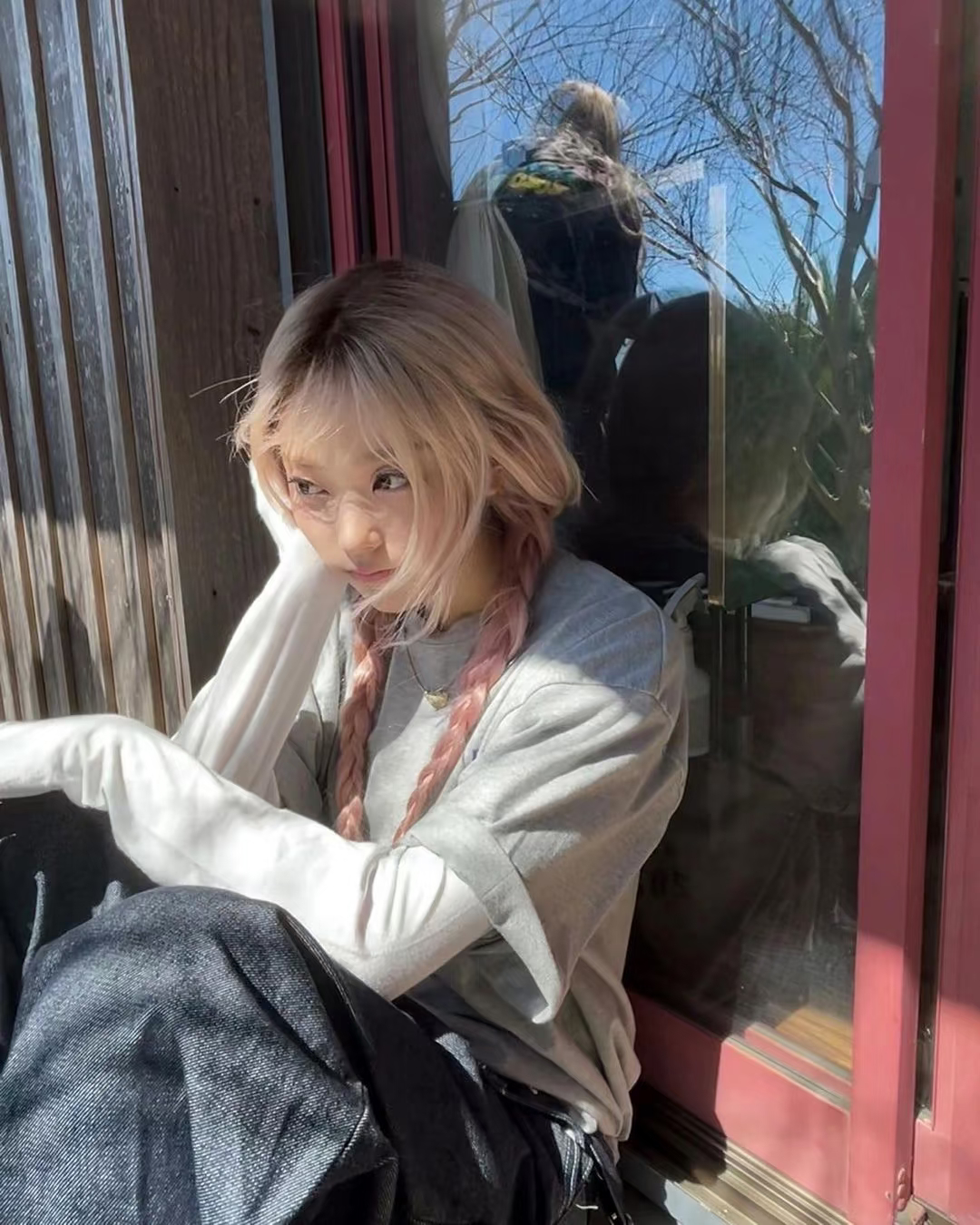 Peach hair🍑 ​​​