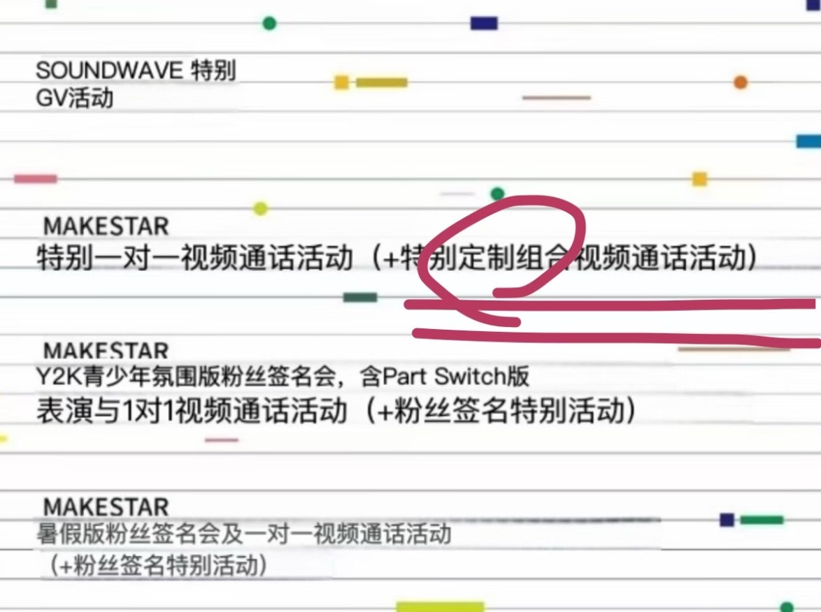现在的影通还可以特别指定某几位成员一起签售了