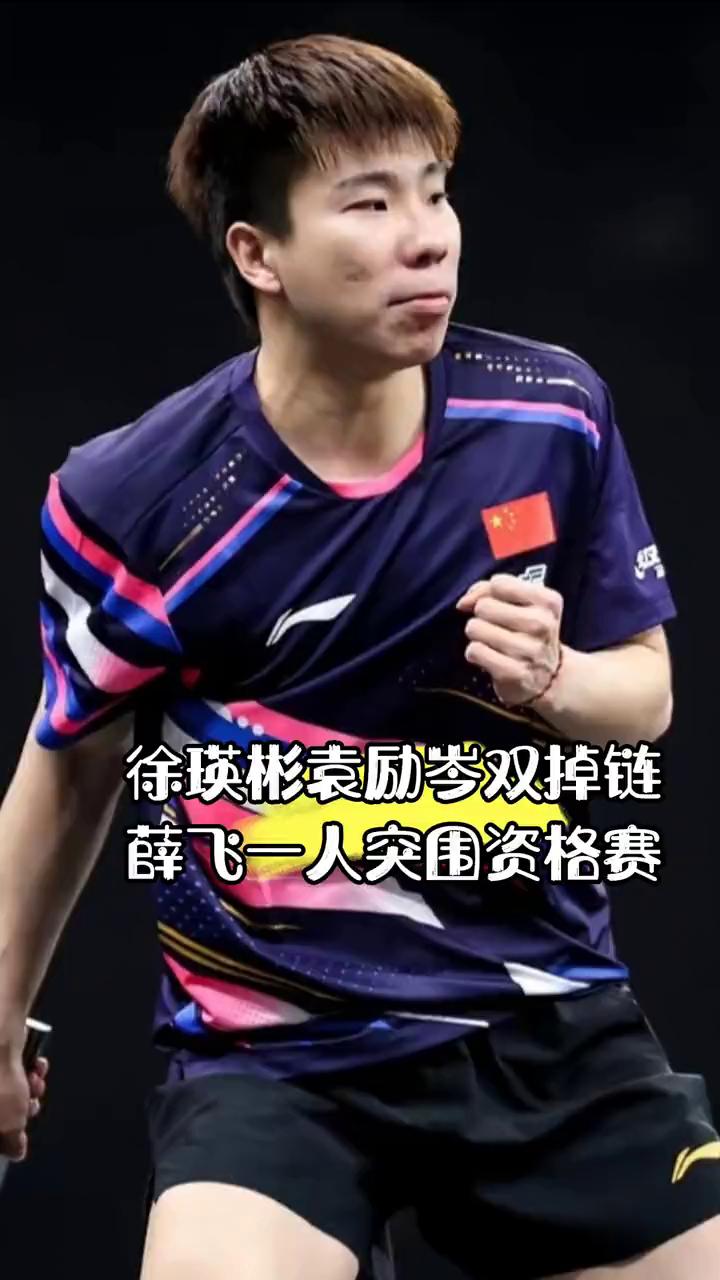 徐瑛彬、袁励岑双掉链，薛飞一人突围资格赛。
多哈赛国乒资格赛太扎心，男女单各三人