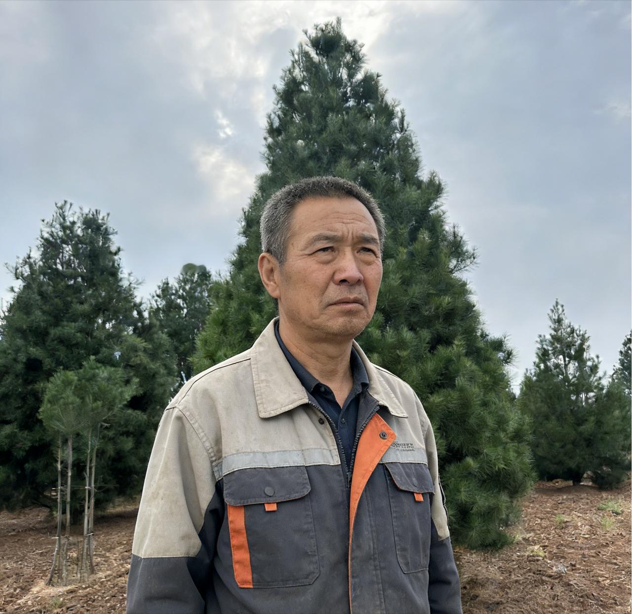 陕西蓝田的罗贵云，都春节了，却怎么也开心不起来。

他看着眼前这片种了12年的1