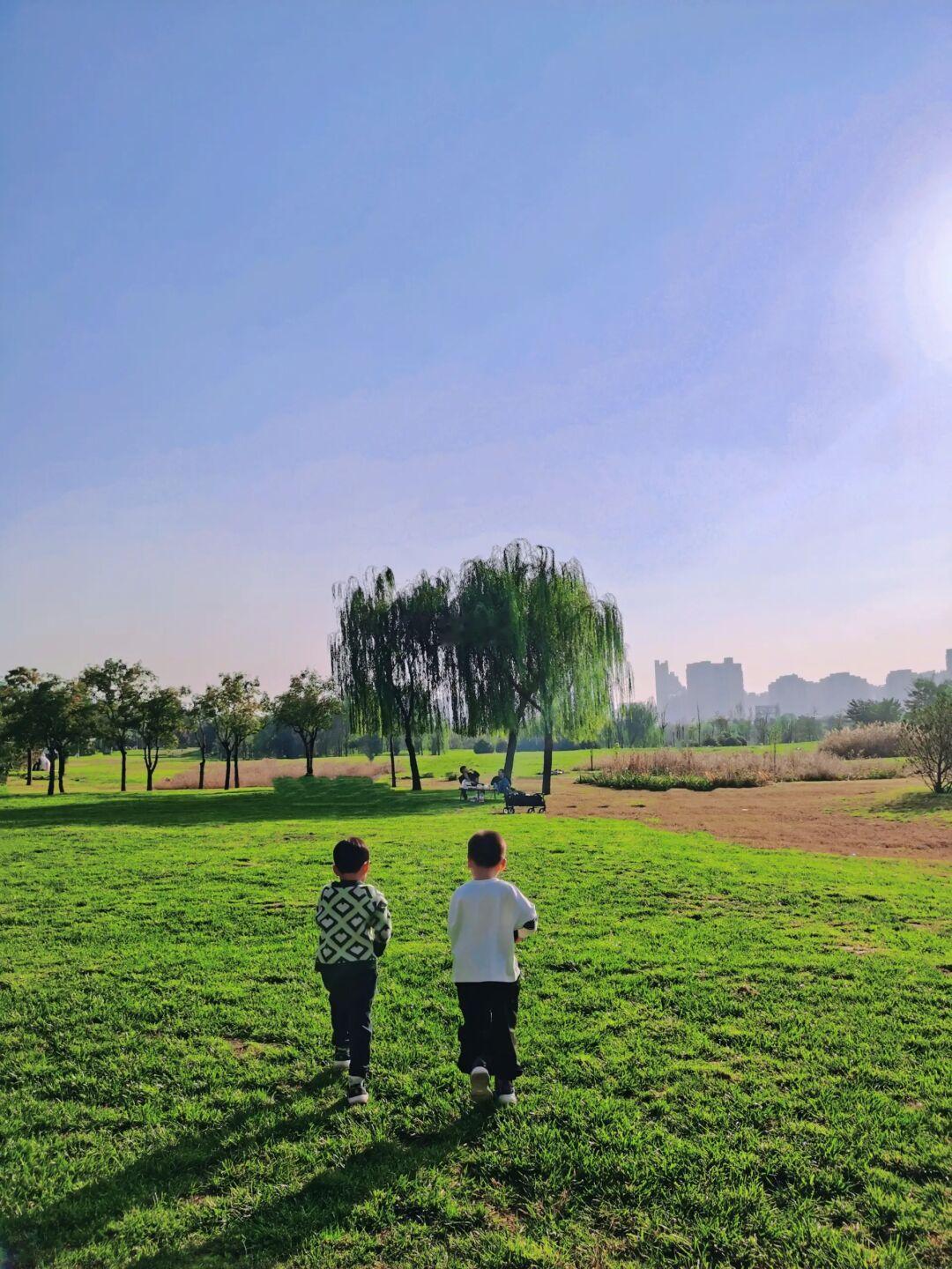 西安地铁🉑达的绝美露营地✅免费滑梯‼️