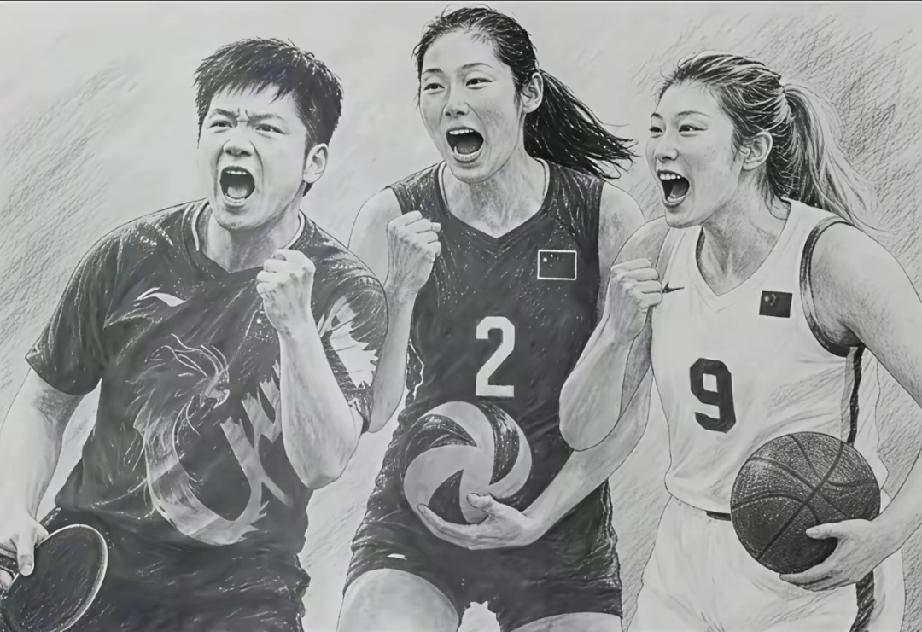 说这三个人，是中国三大球的佼佼者，应该，也没人会反对吧？

因为在球迷心中，乒乓